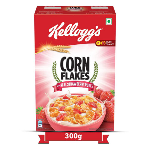 Kellogg’s Cornflakes with Real Strawberry Puree
